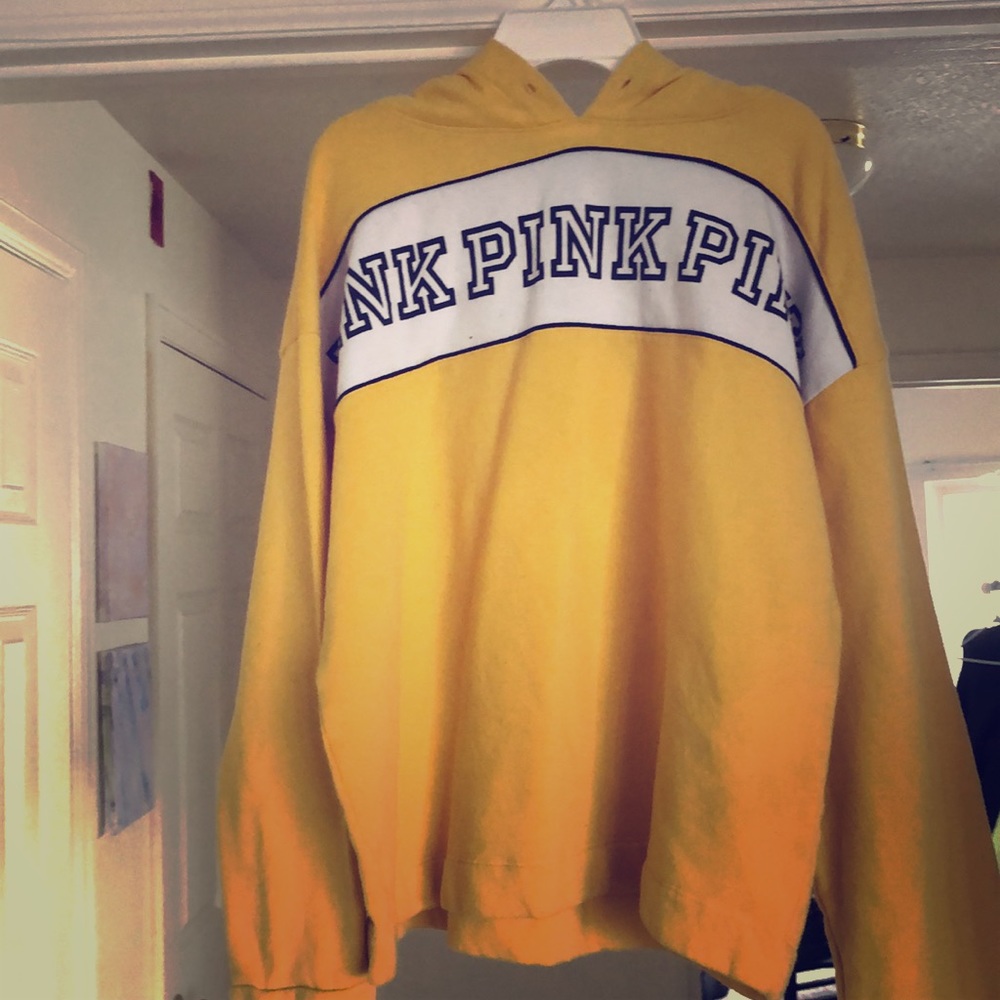 Yellow PINK hoodie